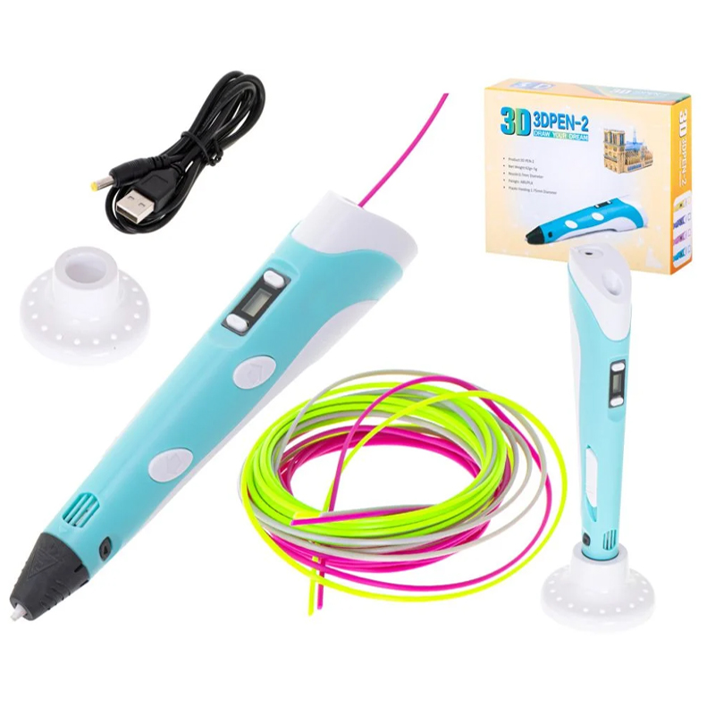 USB 3D Kalem ve 9 Metre Filament Seti