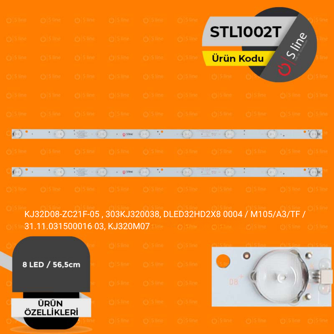 Awox DLED32HD2X8 0004 STL0452T M105/A3/TF / 31.11.031500016 03 Tv Led Bar