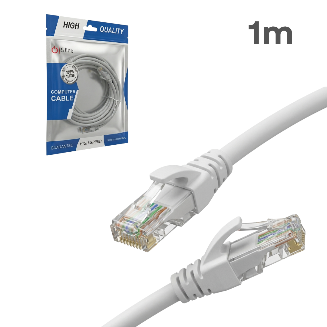S Line CAT6 Patch Kablo 1 Metre Koli: 250