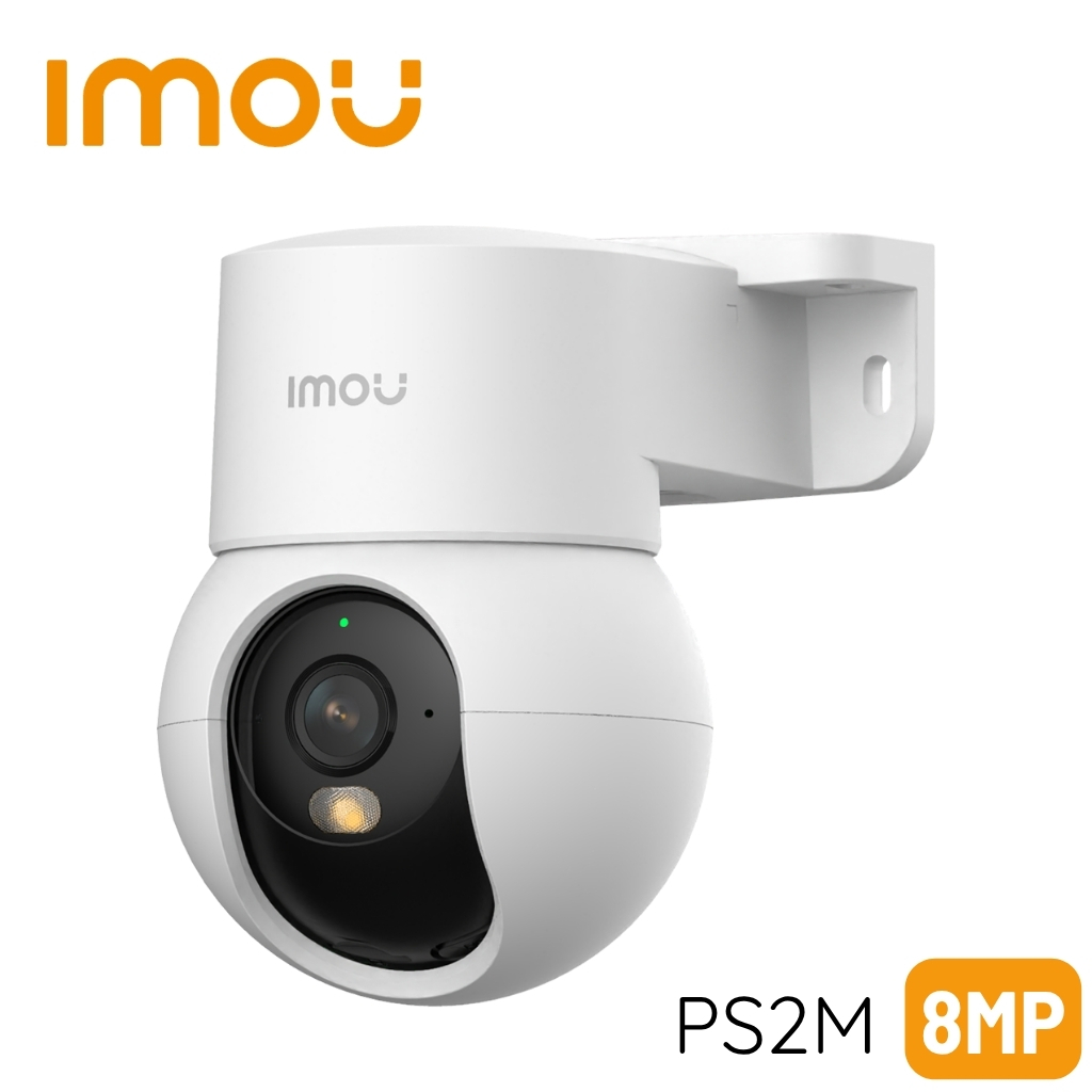 IMOU Ranger PS2M 8MP 2.8mm Sesli Smart IR 15M Renkli PT IP POE Kamera