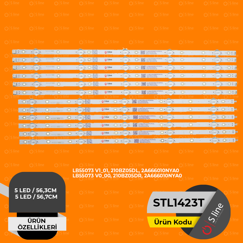 55" LB55073 V1_01,210BZ05DL,2A666010NYA0,LB55073 V0_00,210BZ05DR Tv Ledi