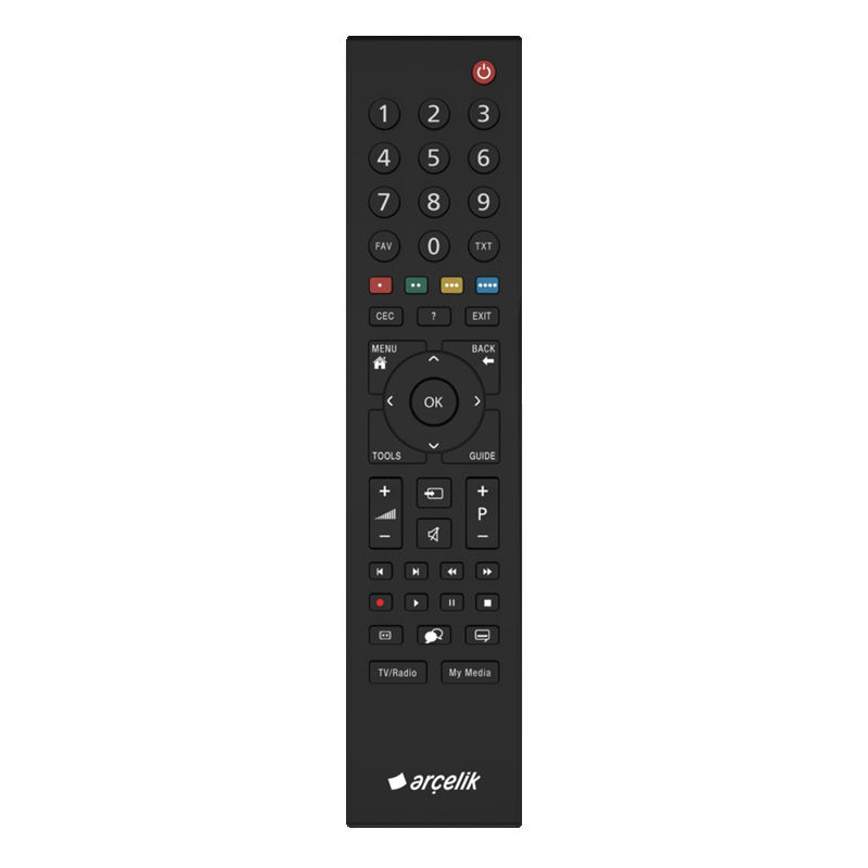 Orjinal Arçelik Lcd Tv Kumandası