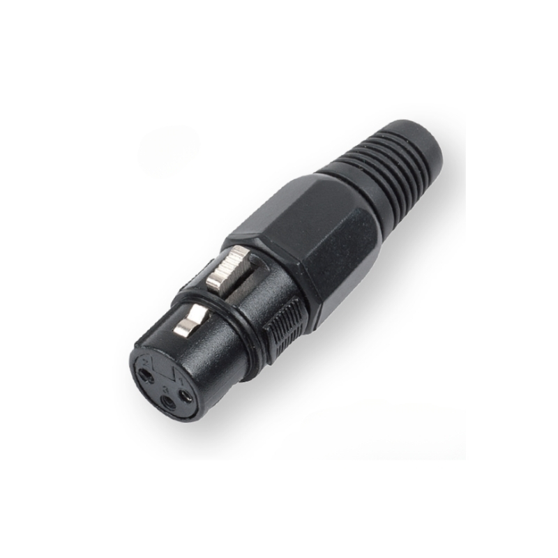 Sline Audio XLR Dişi Mikrofon Jack 3 Pin (Canon) Premium Seri Koli:500
