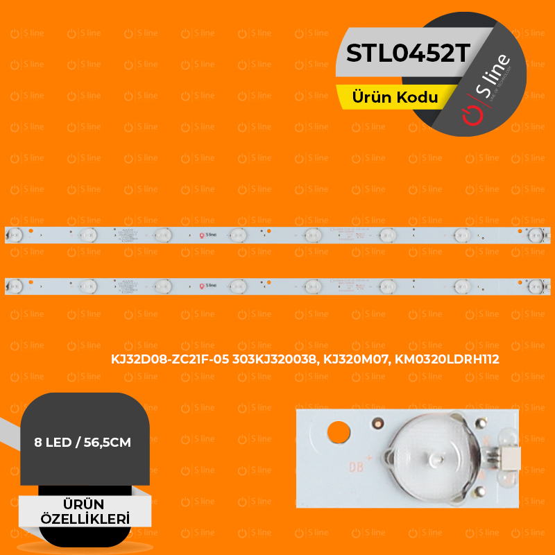 KJ32D08-ZC21F-05 303KJ320038, KJ320M07, KM0320LDRH112 SET:STL0452X2
