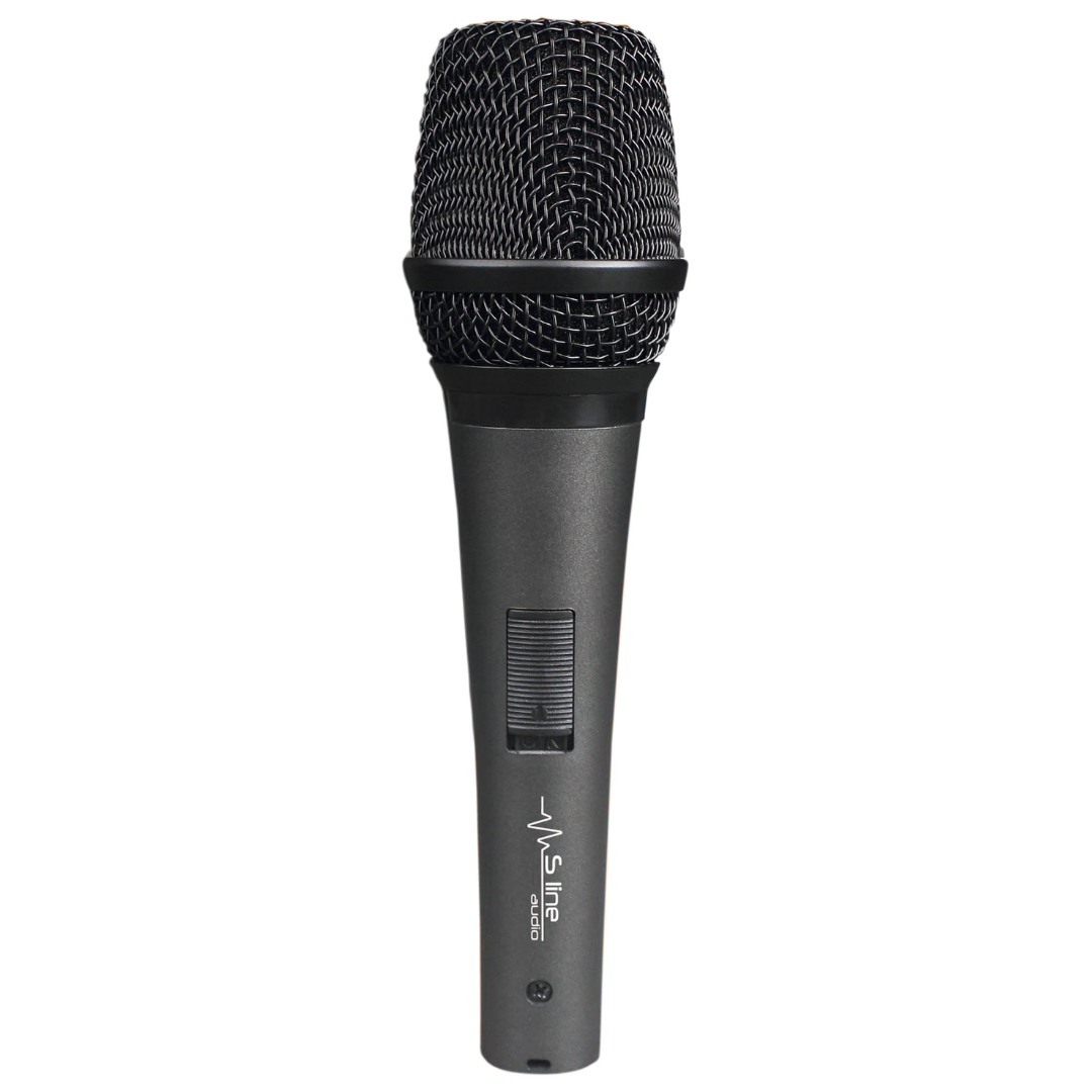 S-Line Audio Kablolu El Mikrofon Yarı Metal Yarı Plastik K:40