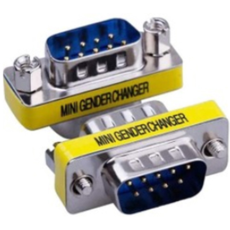 OEM RS232 Ara Adaptör 9 Erkek-9 Erkek Çevirici