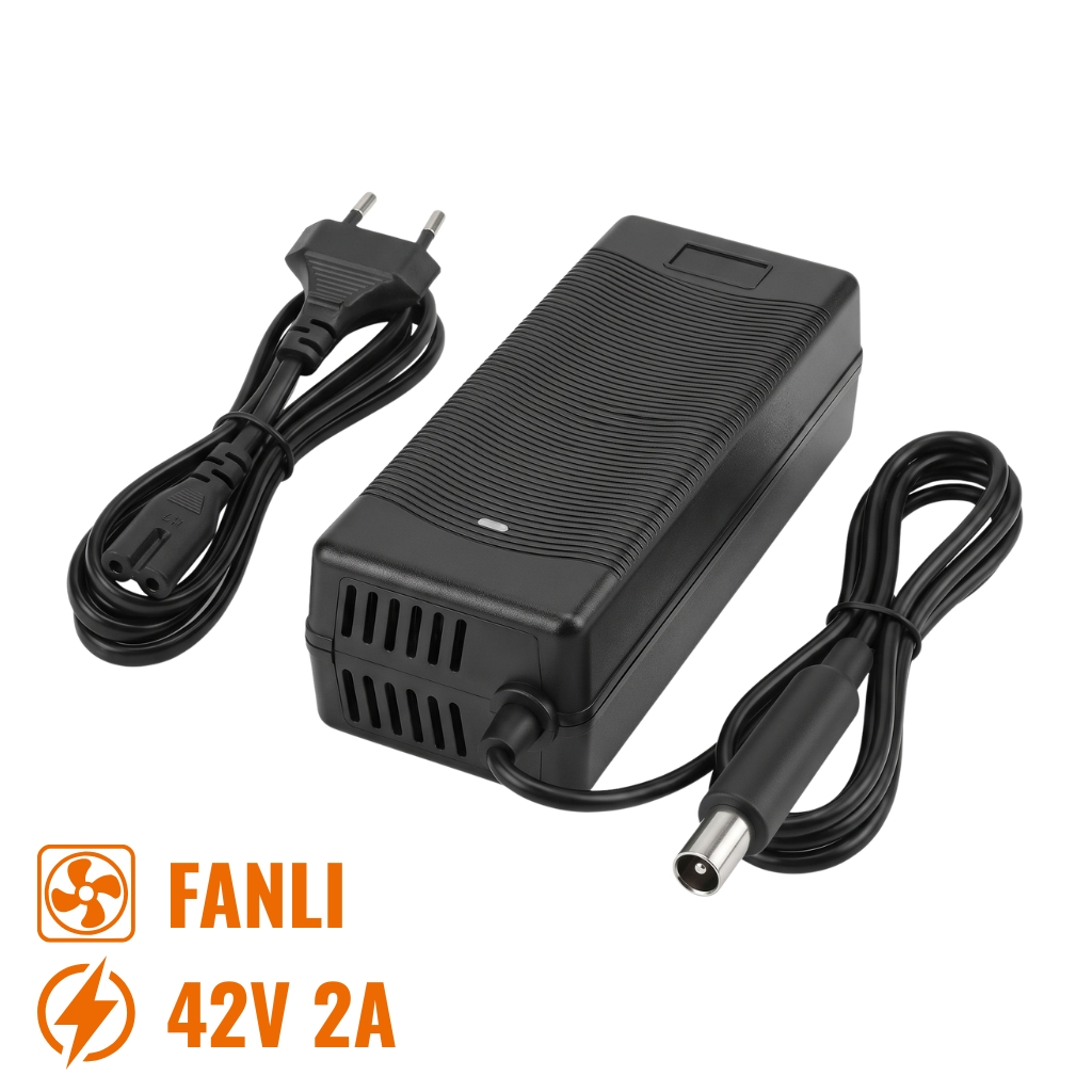 42V 2A TDS Uçlu Fanlı Scooter Şarj Adaptörü 84W K:40