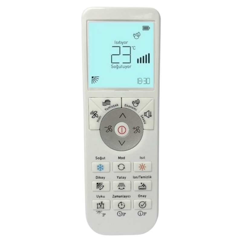 Arçelik Yeni Tip 5401568403 Beyaz Klima Kumandası