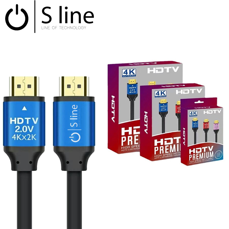 Sline 30 metre 4K HDMI Kablo Erkek-Erkek K:7