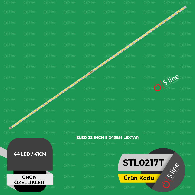 Arçelik 32" 37TM6315000008, TY-130401N, TY-120519N,F243951 LEXTAR