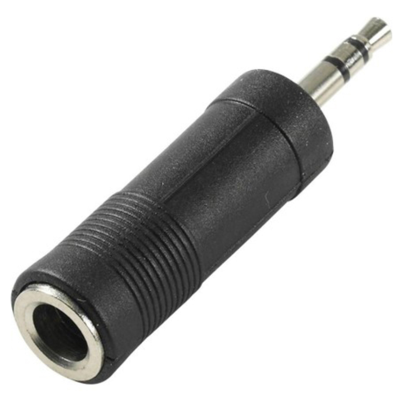 6,3mm Stereo-3.5mm Stereo Düşürücü Adaptör