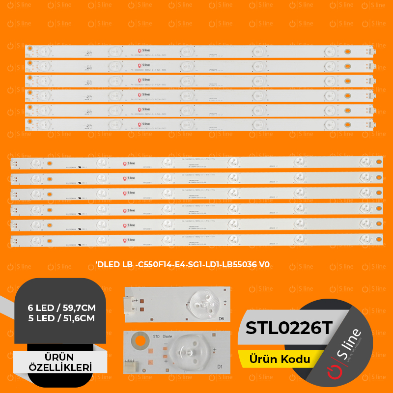 LB -C550F14-E4-SG1-LD1 LD2, LB55036 V0, LB55061, KHP200681A, 55D3000/D2000