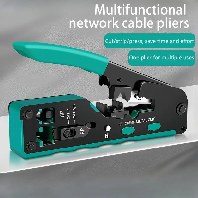 Sline Cat7 Cat6  Cat6a Cat5 Rj45 Rj11 Sıkma Pensesi