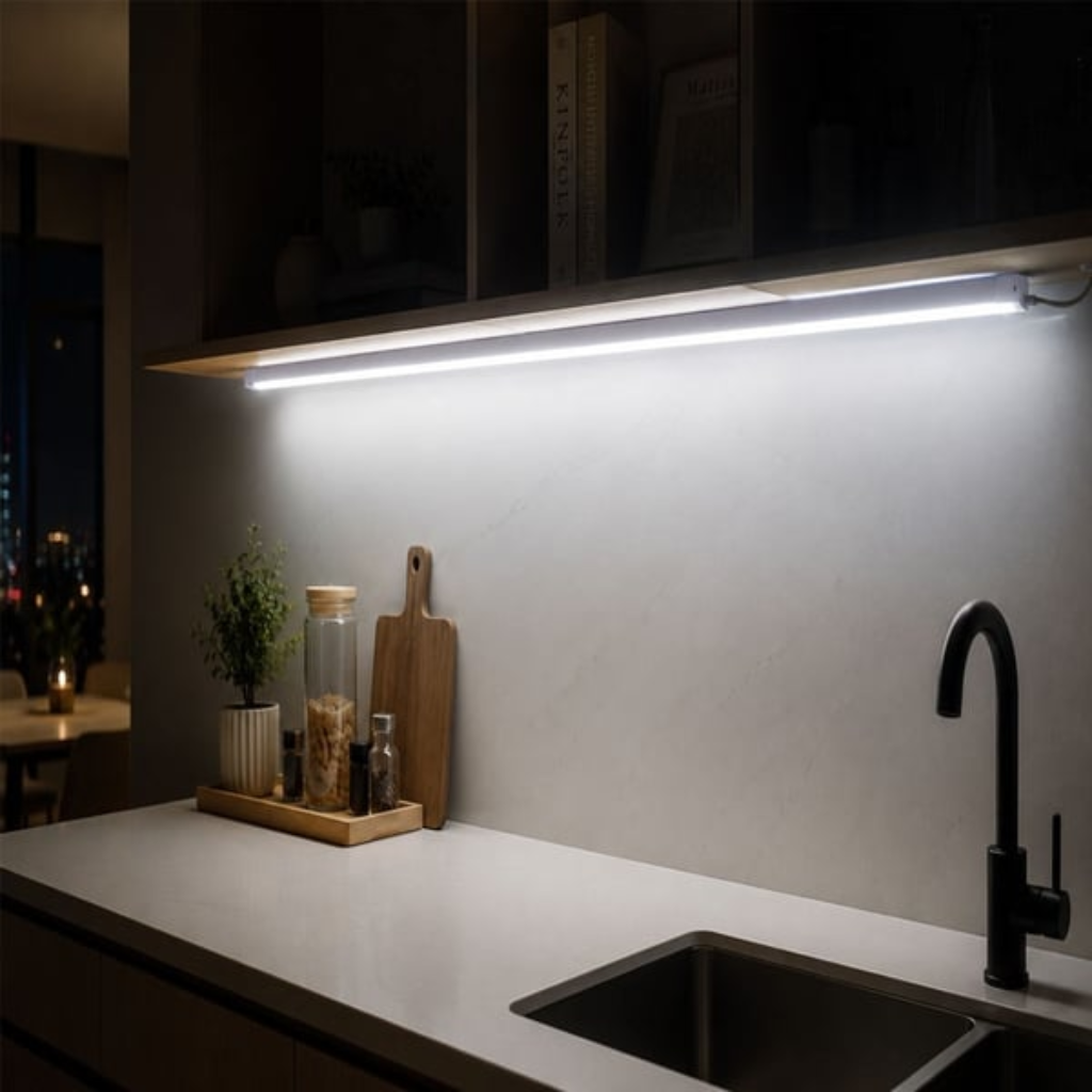 LEDX 60 Watt 120 Cm 6500K Beyaz LED Kristal Bant Armatür Koli: 30