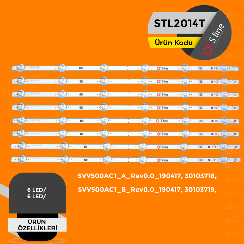 50'' SVV500AC1_A_Rev0.0_190417, 30103718,SVV500AC1_B_Rev0.0_190417, 30103719