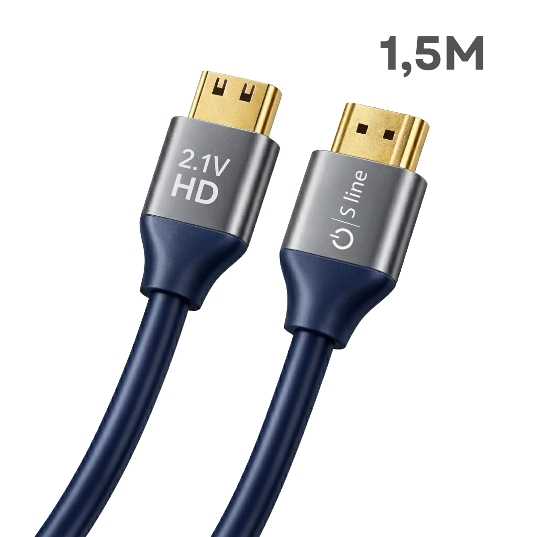 Sline 1,5 metre 8K HDMI Kablo Erkek-Erkek K:50