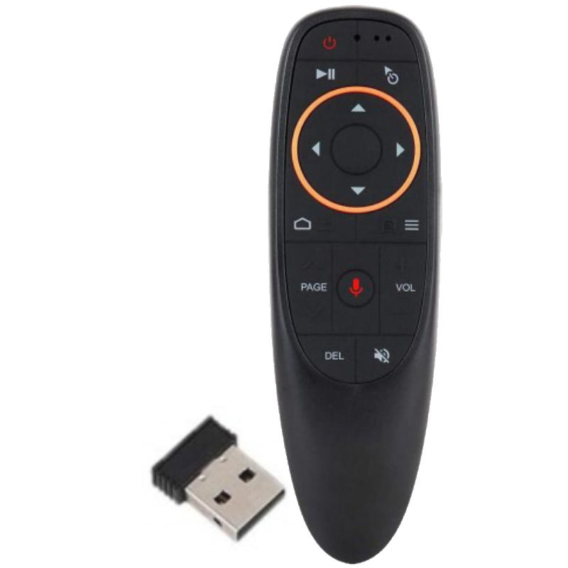 Airmouse 2.4G Ses Komutlu 6 Eksenli Jiroskop Üniversal Kumanda