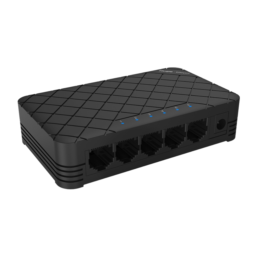 Ruijie RG-ES05 5 Portlu 10/100M Masaüstü Yönetilemez Switch