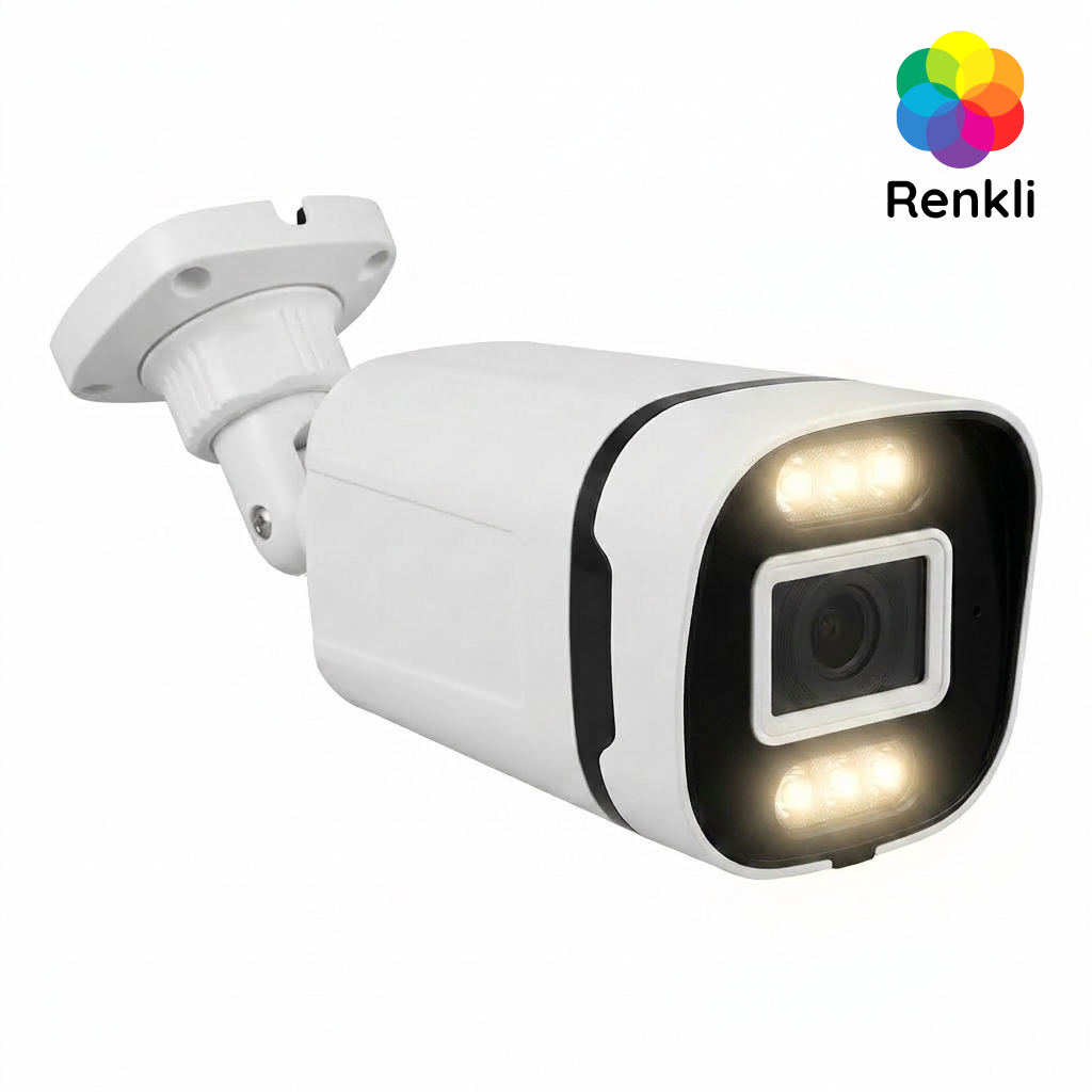 S-Line 2 MP 2.8mm Full Color AHD Güvenlik Kamerası, IP66 Dış Mekan