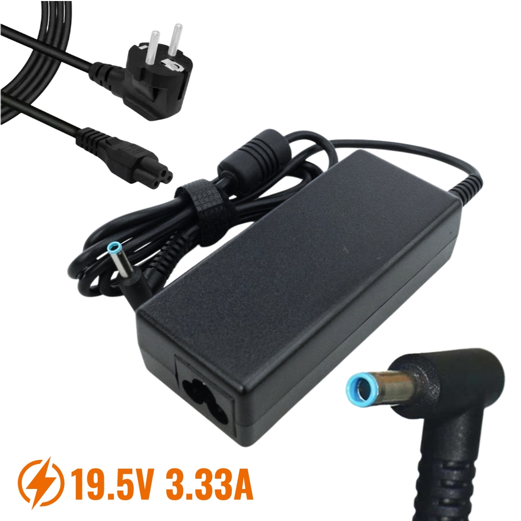 HP 250 G6 Pavilion ProBook Uyumlu 19.5V 3.33A 65W Adaptör 4.5x3.0mm K:50