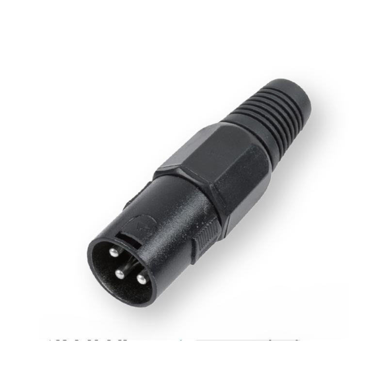 Sline Audio XLR Erkek Mikrofon Jack 3 Pin (Canon) Premium Seri Koli:500