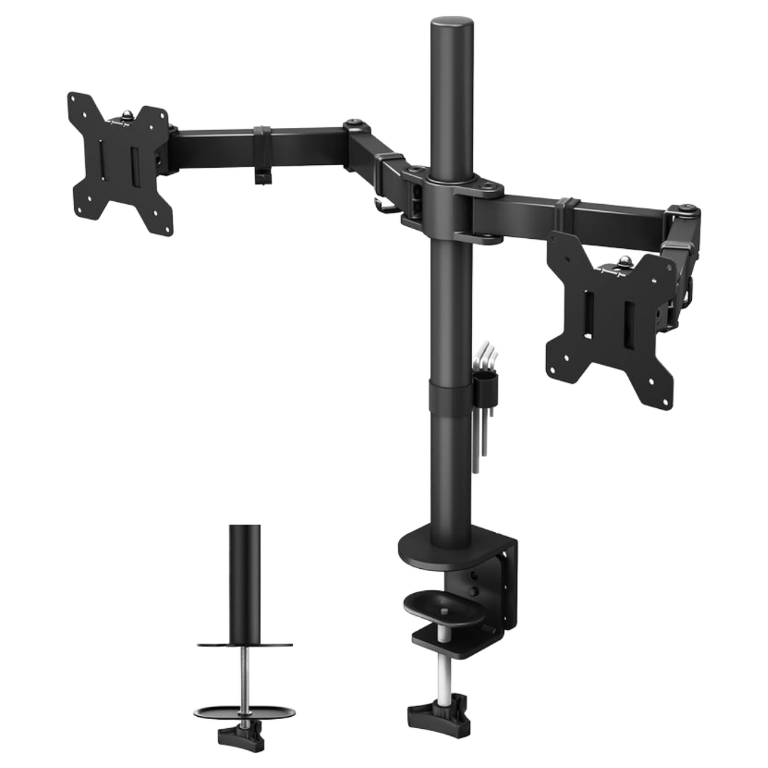 S Line Çift Kollu  13"-27" 10 kg Monitör Askı Aparatı K:4