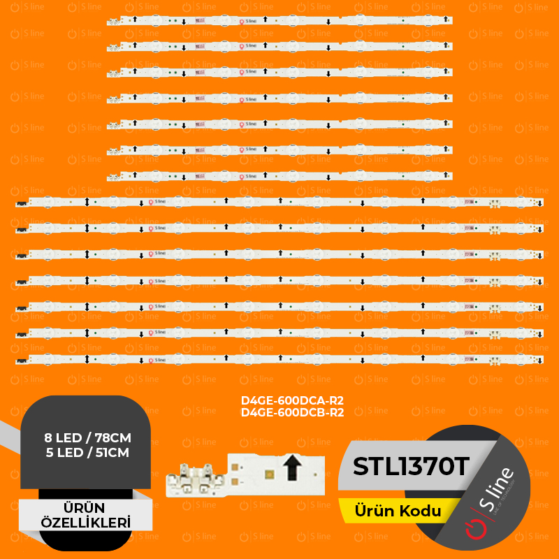 60" Samsung D4GE-600DCA-R2,D4GE-600DCB-R2 Tv Ledi