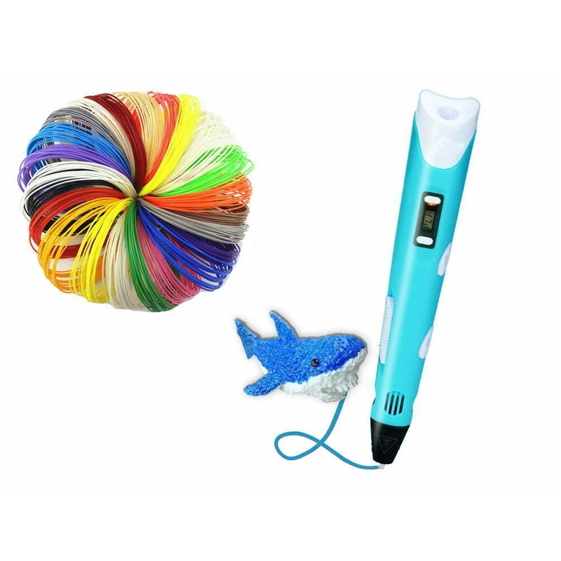 USB 3D Kalem ve 9 Metre Filament Seti